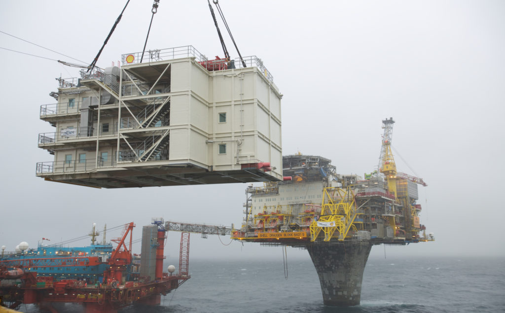 draugen oil platform norway